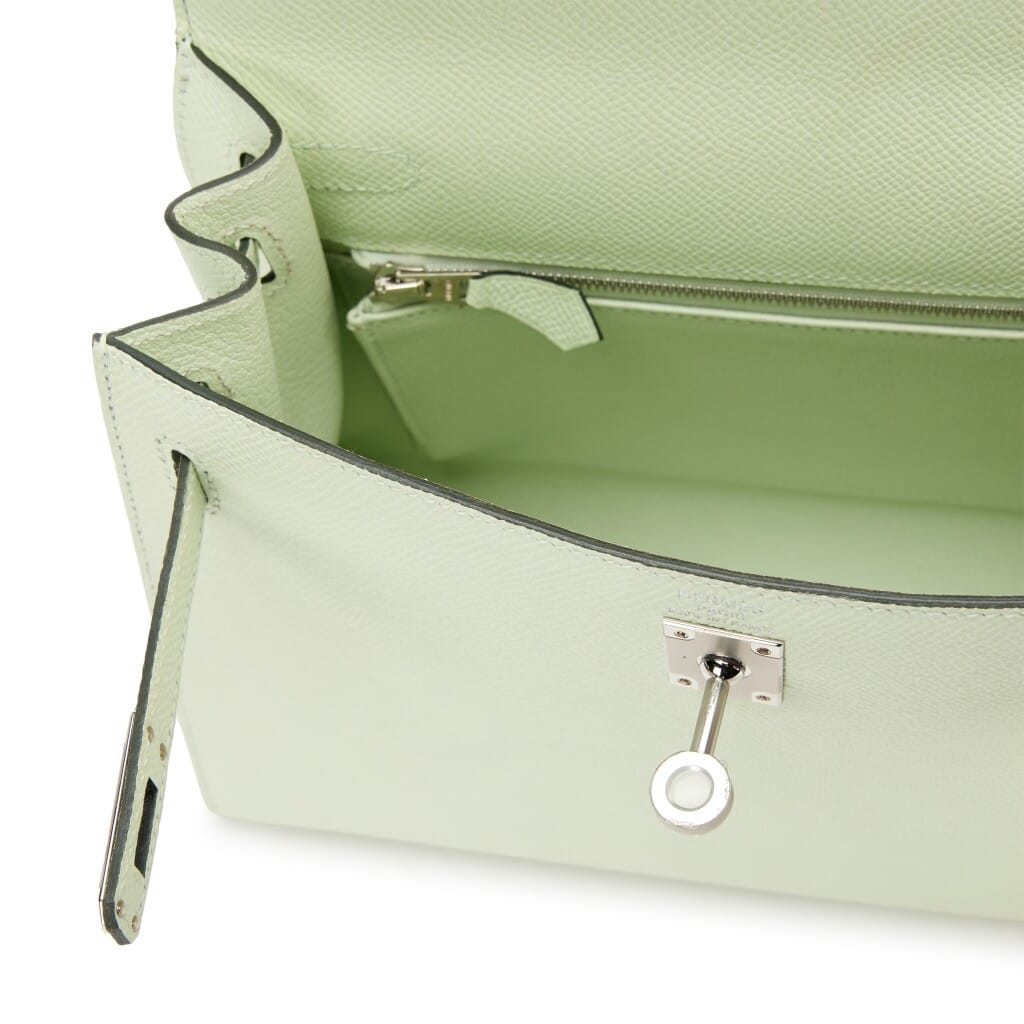 Vert Fizz Epsom Sellier Kelly 25 Palladium Hardware, 2022