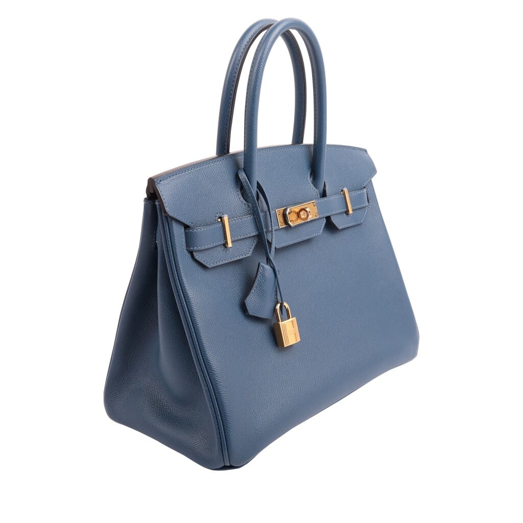 Deep Bleu Epsom Birkin 30 Gold Hardware, 2020