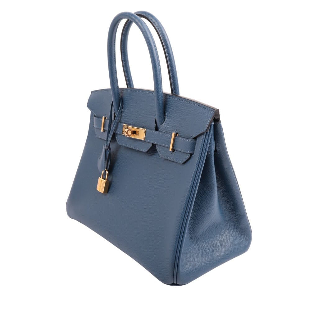 Deep Bleu Epsom Birkin 30 Gold Hardware, 2020