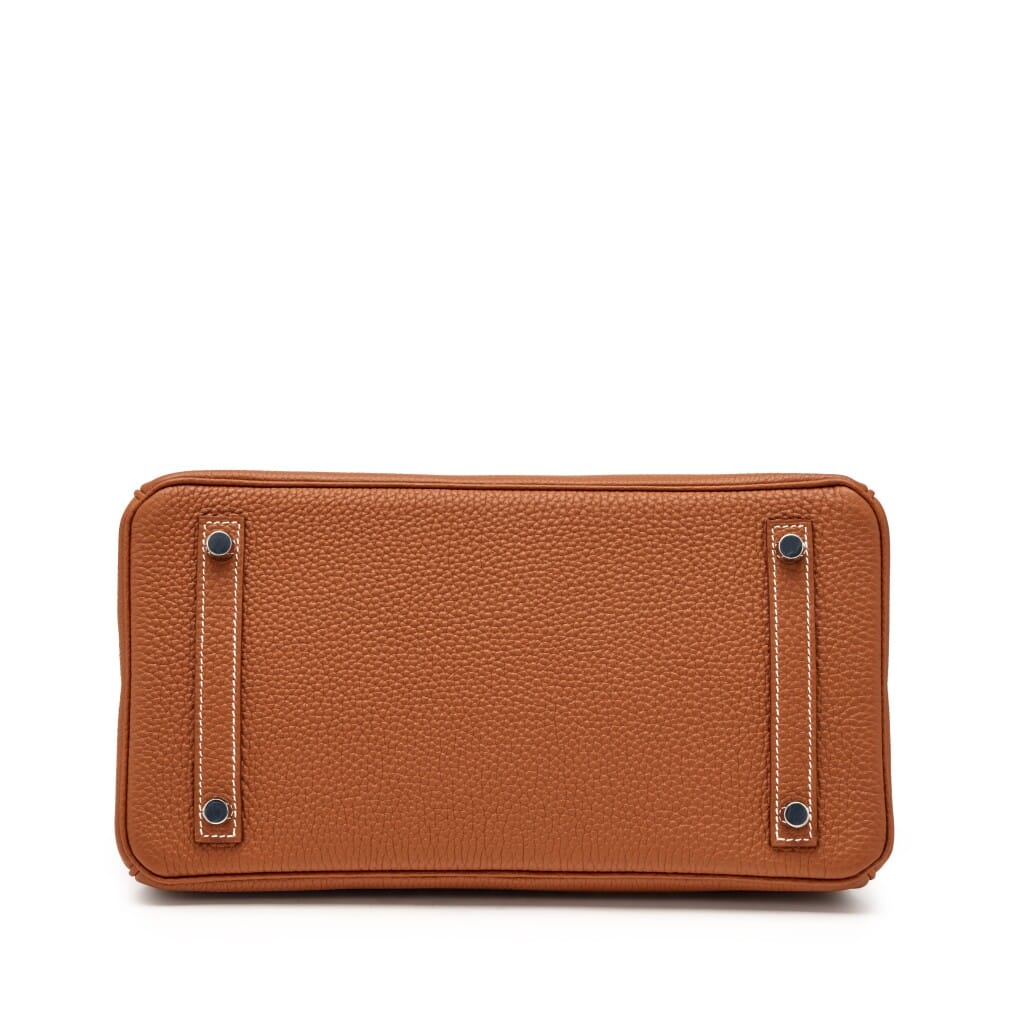Gold Togo Birkin 30 Palladium Hardware, 2020