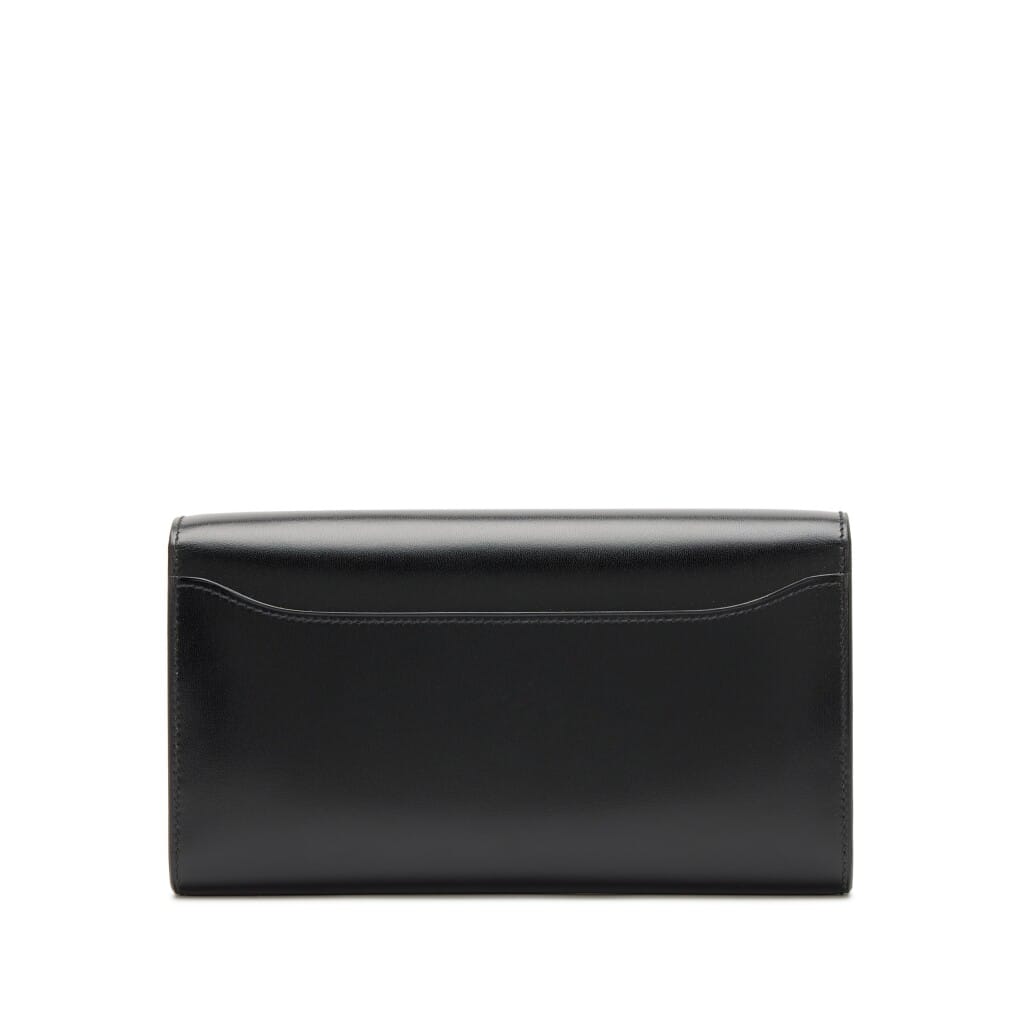 Black Box Calf Constance-To-Go Wallet Gold Hardware, 2025