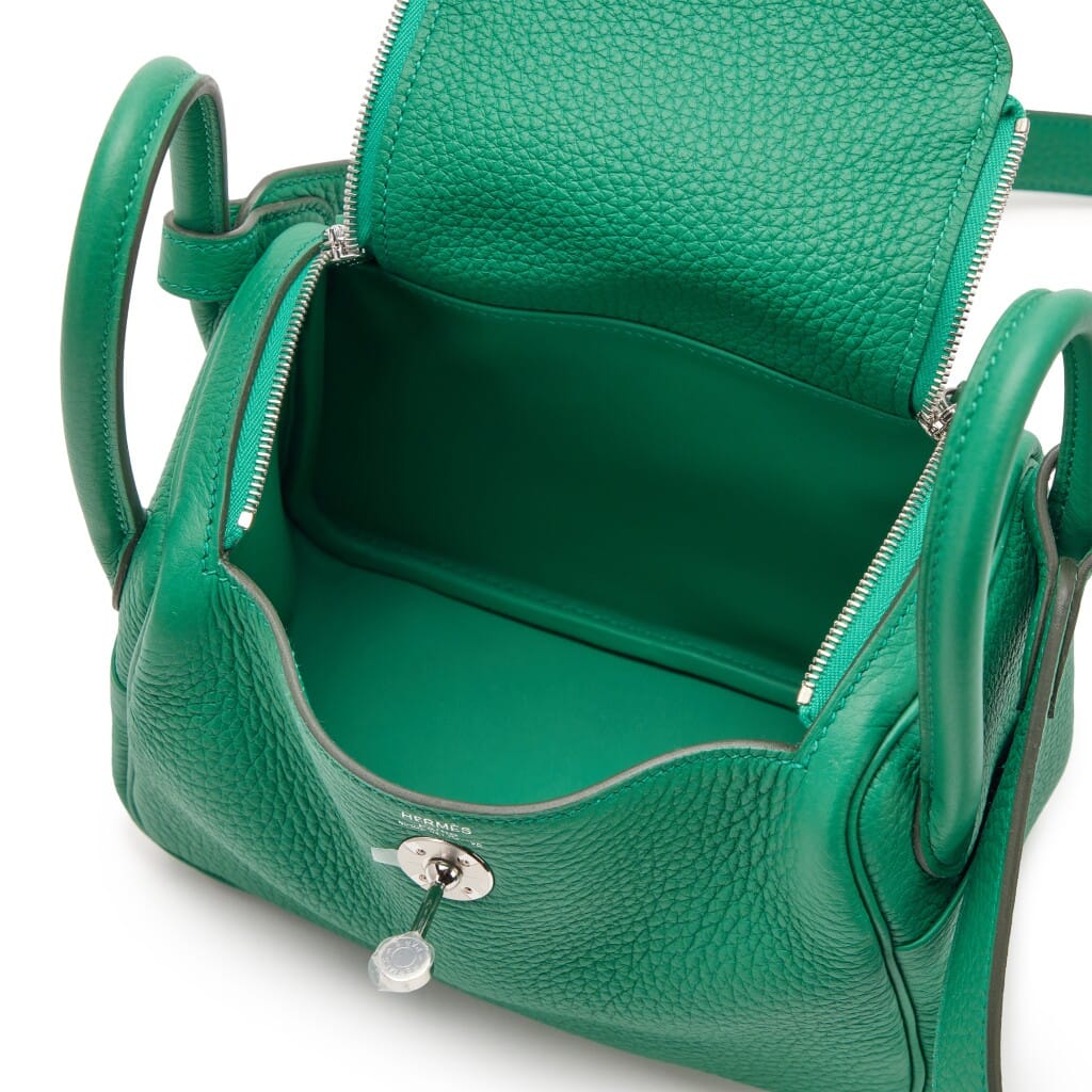 Vert Vertigo Clemence Mini Lindy 20 Palladium Hardware, 2025