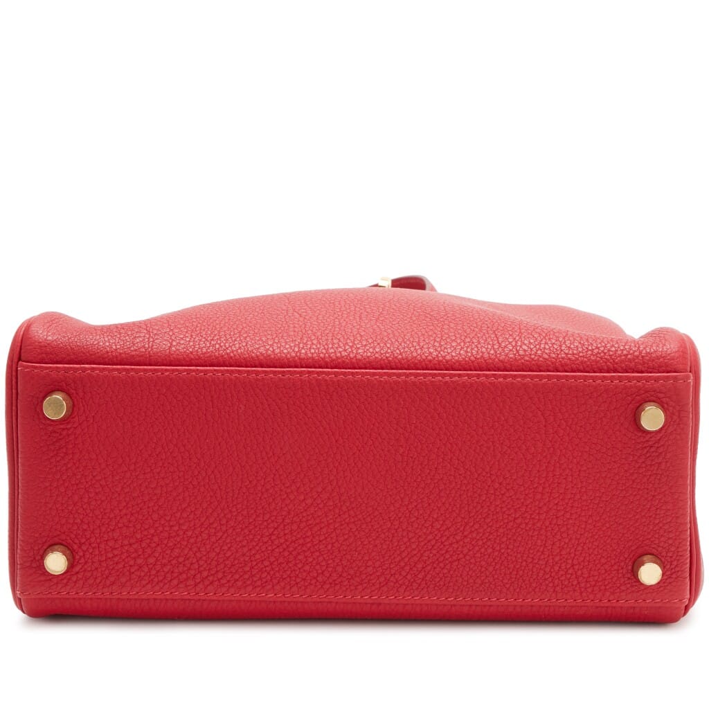 Vintage Rouge Vif Togo Kelly Sport 24 Gold Hardware, 2002
