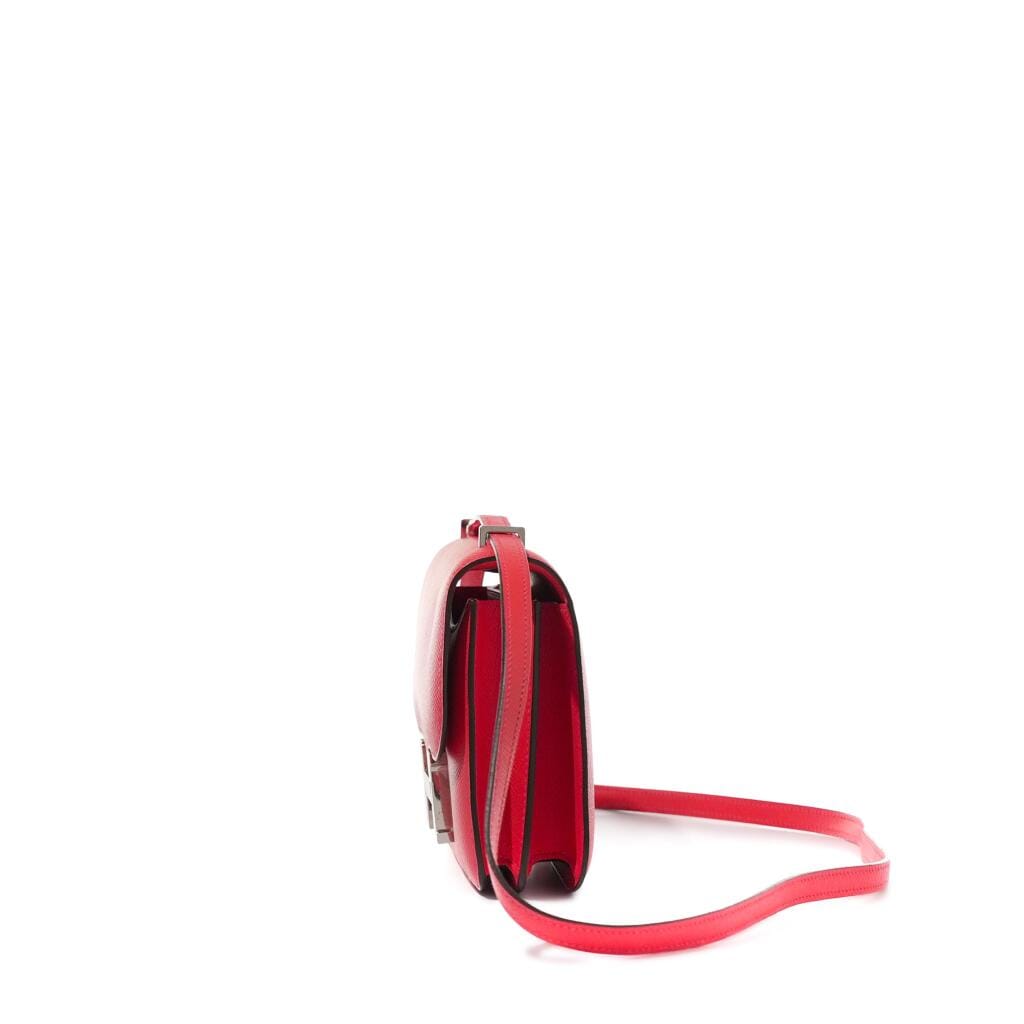 Rose Jaipur Epsom Mini Constance 18 Palladium Hardware, 2017