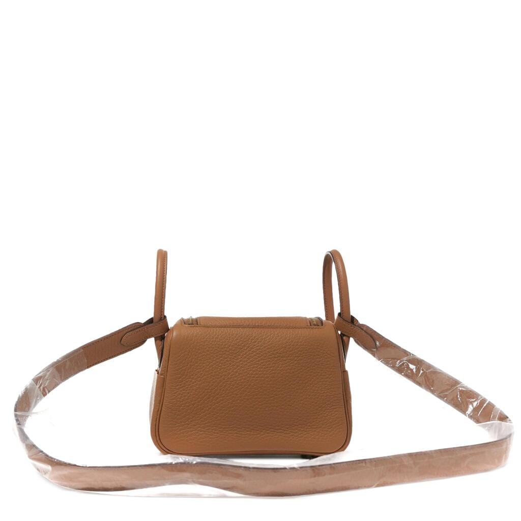 Gold Clemence Mini Lindy II Gold Hardware, 2025