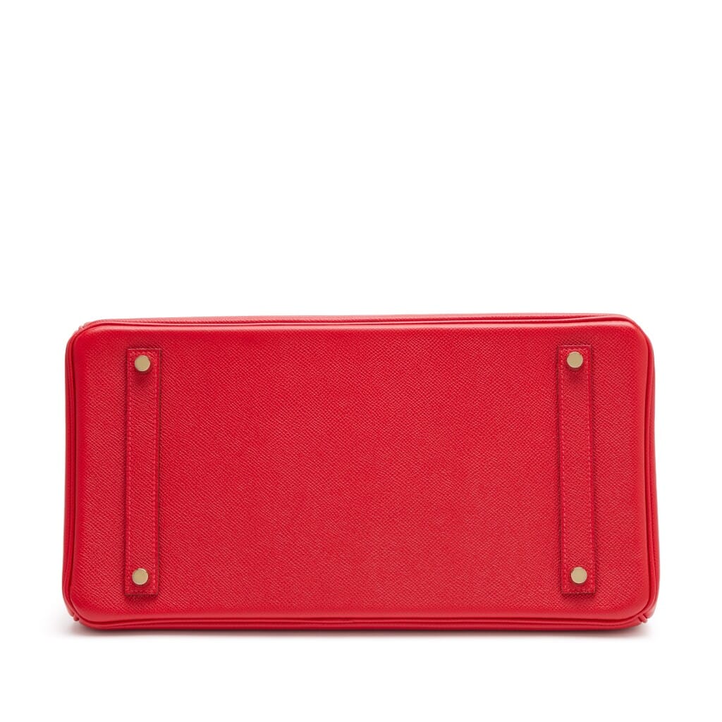 Rouge Casaque Epsom Birkin 35 Gold Hardware, 2013