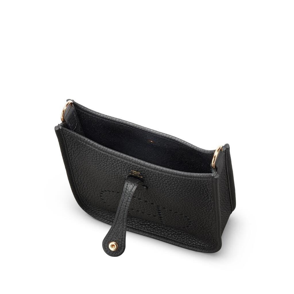 Black Clemence Mini Evelyne II TPM 16 Gold Hardware, 2024