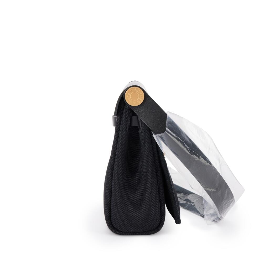 Black Vache Hunter and Toile Mini Herbag Zip 20 Gold Hardware, 2025