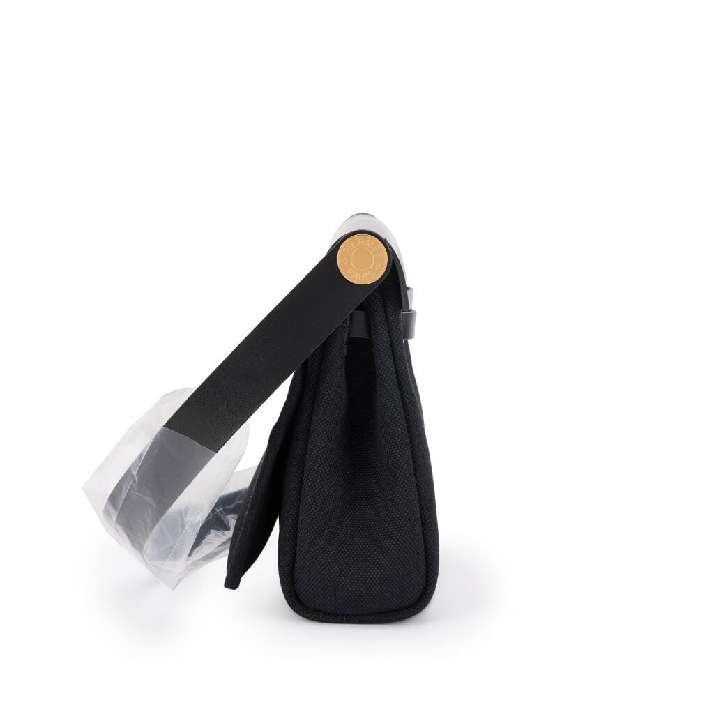 Black Vache Hunter and Toile Mini Herbag Zip 20 Gold Hardware, 2025