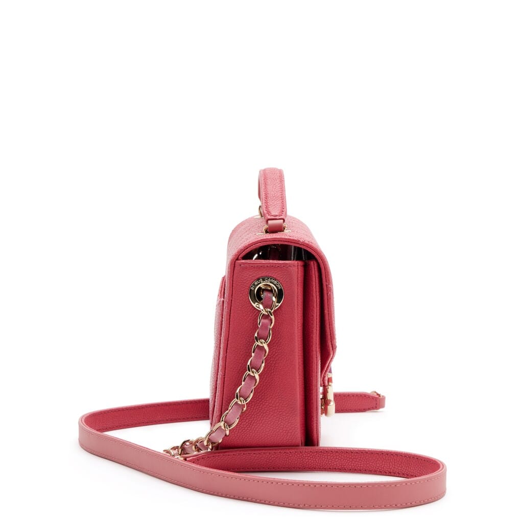 Pink Caviar Paris Cuba Thread Around Flap Bag Light Gold Hardware, 2018