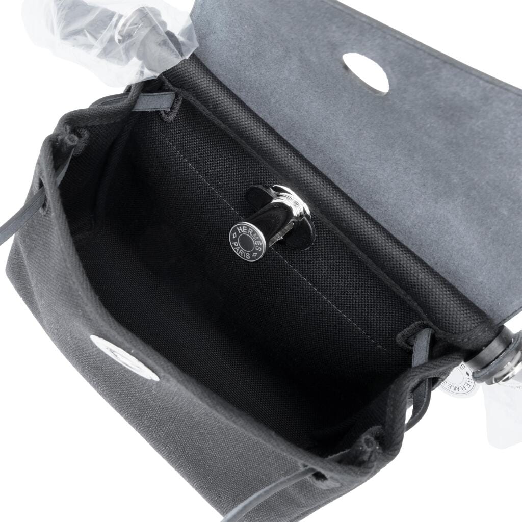 Black Vache Hunter and Toile Mini Herbag Zip 20 Palladium Hardware, 2025