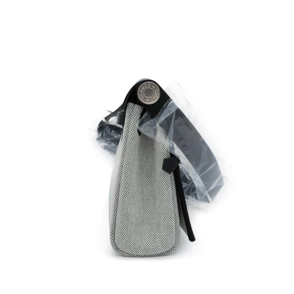 Black Vache Hunter and Ecru and Amande Toile Mini Herbag Zip 20 Palladium Hardware, 2025