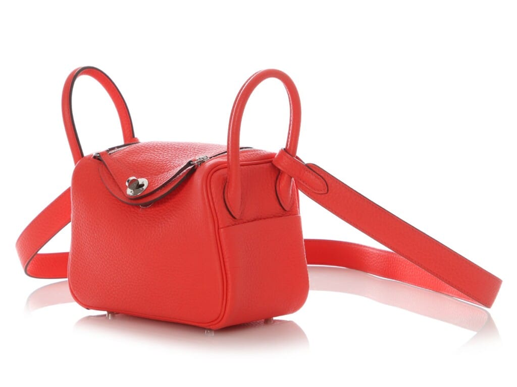 Rose Texas Clemence Mini Lindy 20 Palladium Hardware, 2021