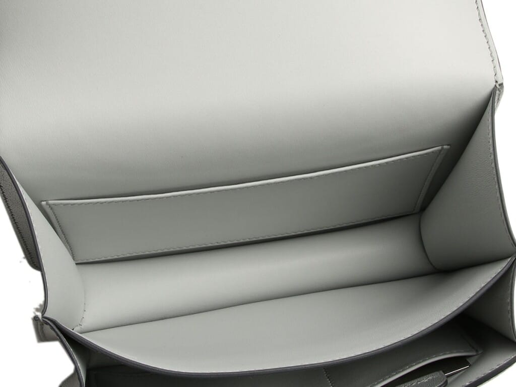 Argent Chèvre Chamkilight Mini Constance 18 Palladium Hardware, 2025