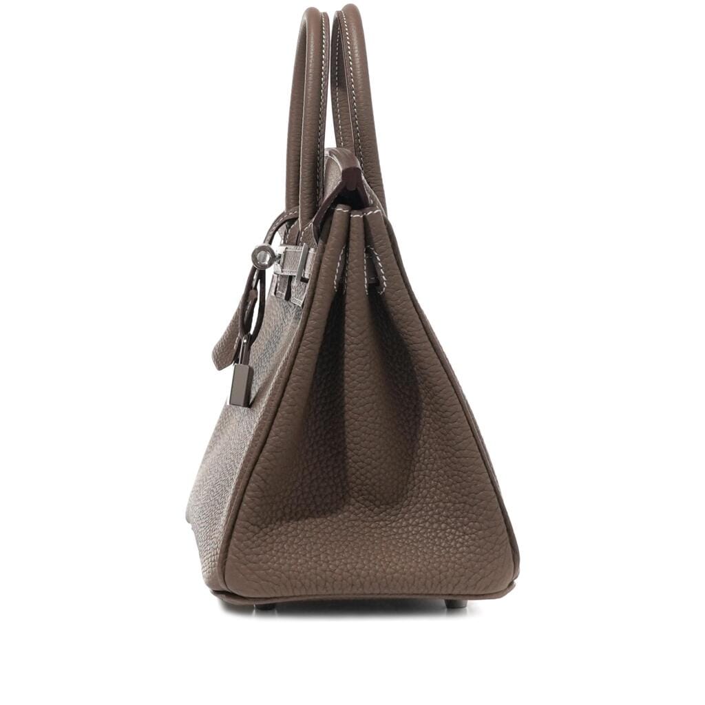 Etoupe Togo Birkin 25 Palladium Hardware, 2025