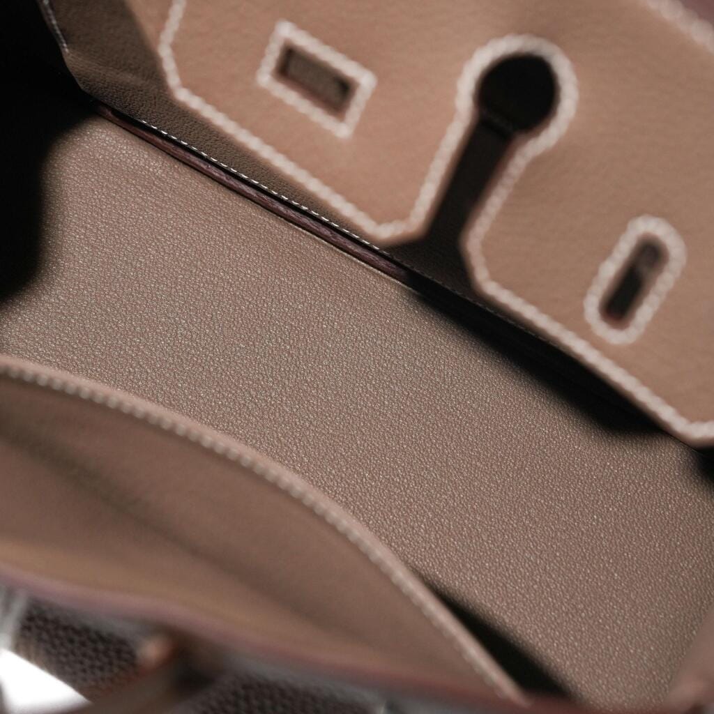 Etoupe Togo Birkin 25 Palladium Hardware, 2025