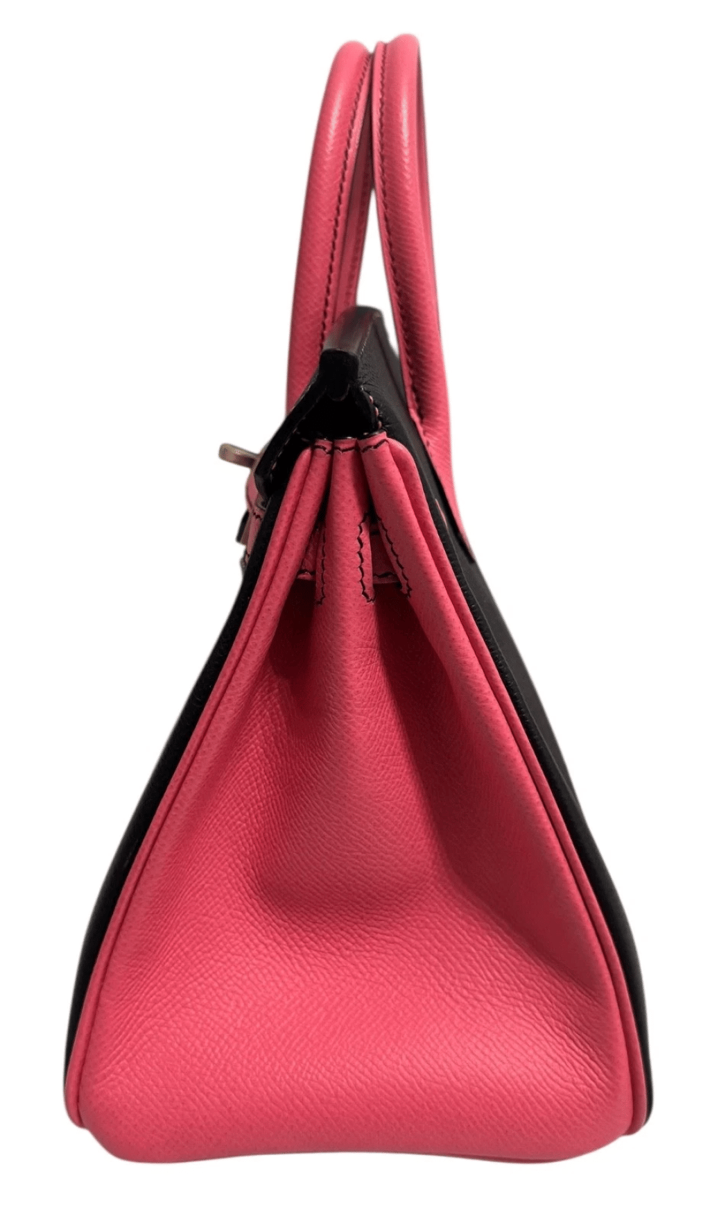 Black and Rose Azalee Epsom HSS Birkin 25 Brushed Gold Hardware, 2018