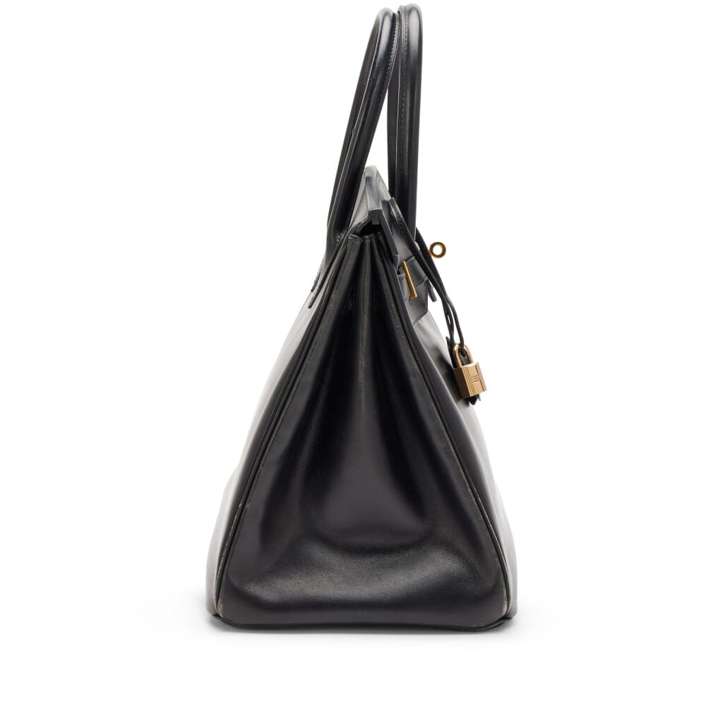 Black Box Calf Birkin 35 Gold Hardware, 2001
