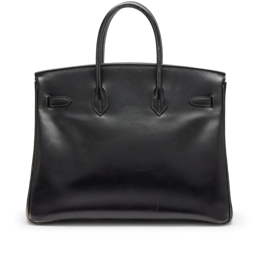 Black Box Calf Birkin 35 Gold Hardware, 2001