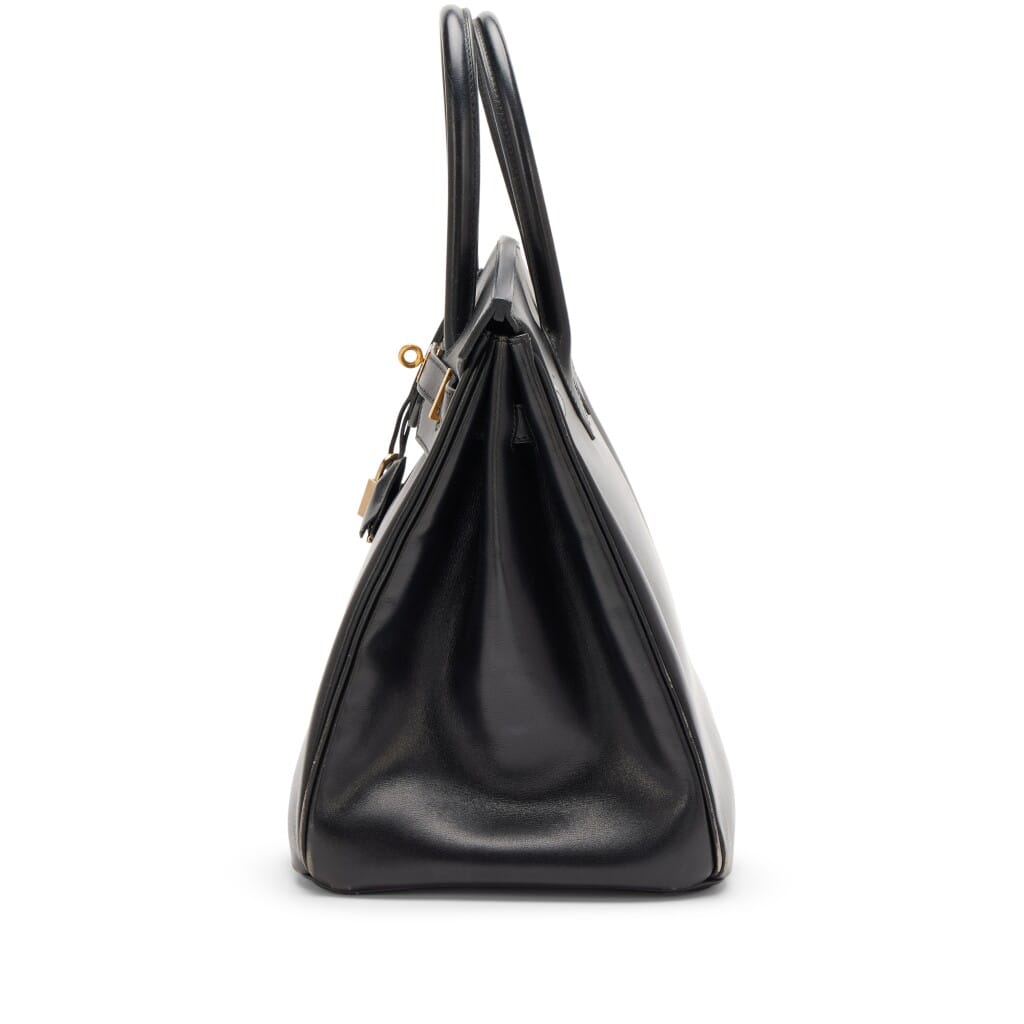 Black Box Calf Birkin 35 Gold Hardware, 2001