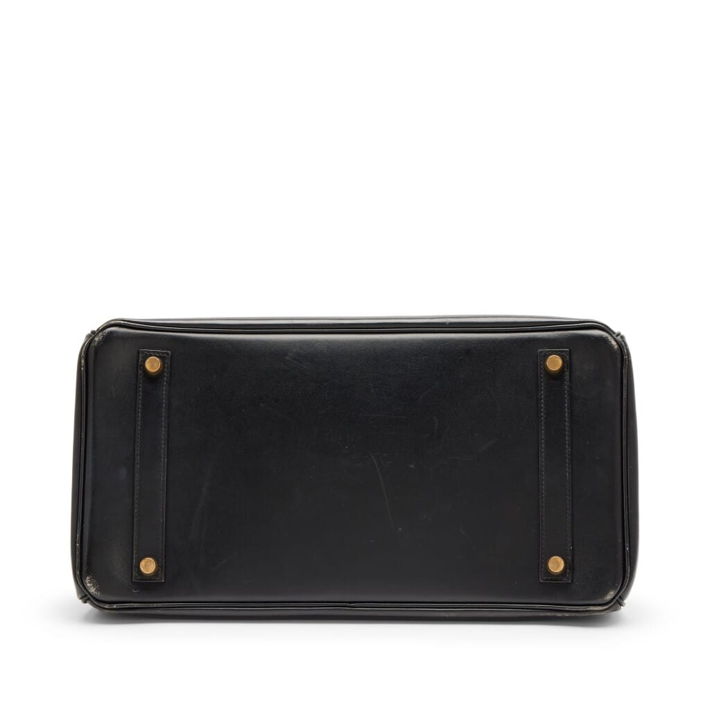 Black Box Calf Birkin 35 Gold Hardware, 2001