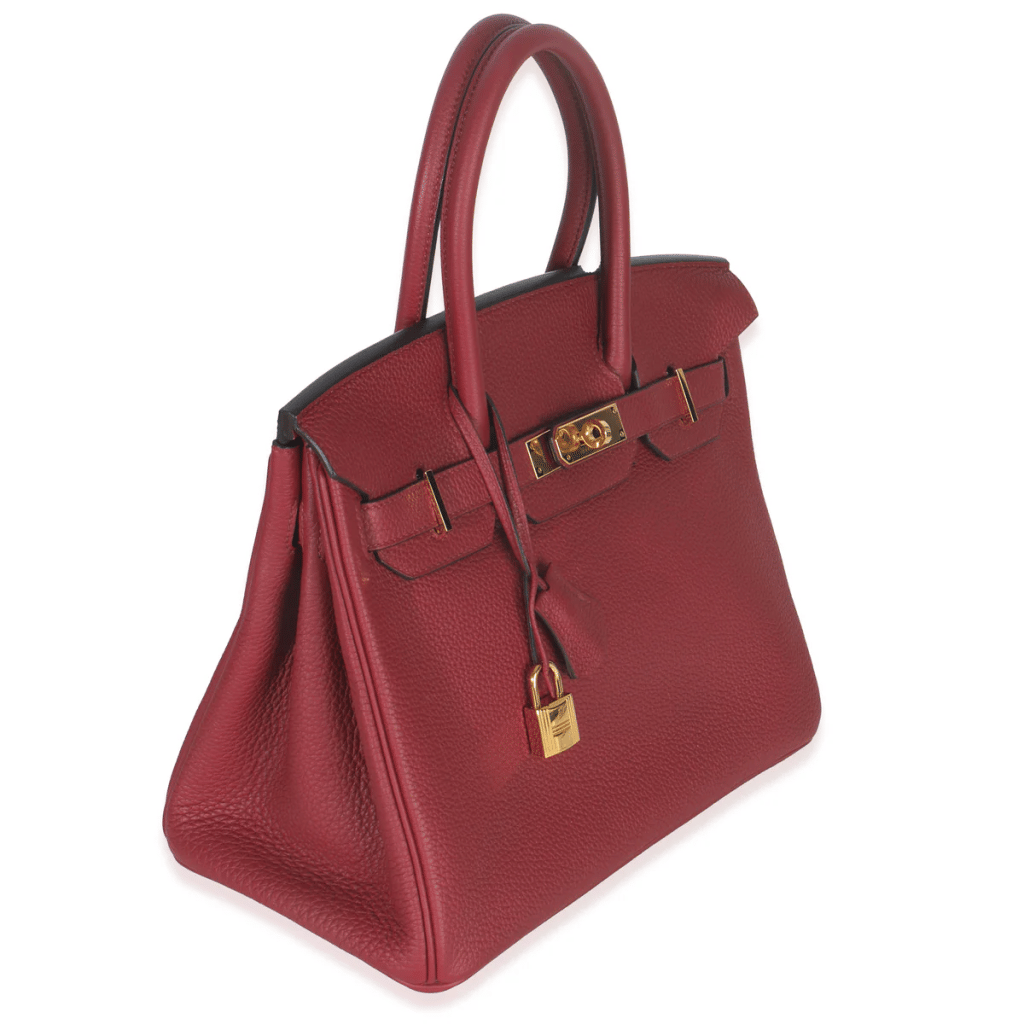 Rouge Grenat Togo Birkin 30 Gold Hardware, 2017
