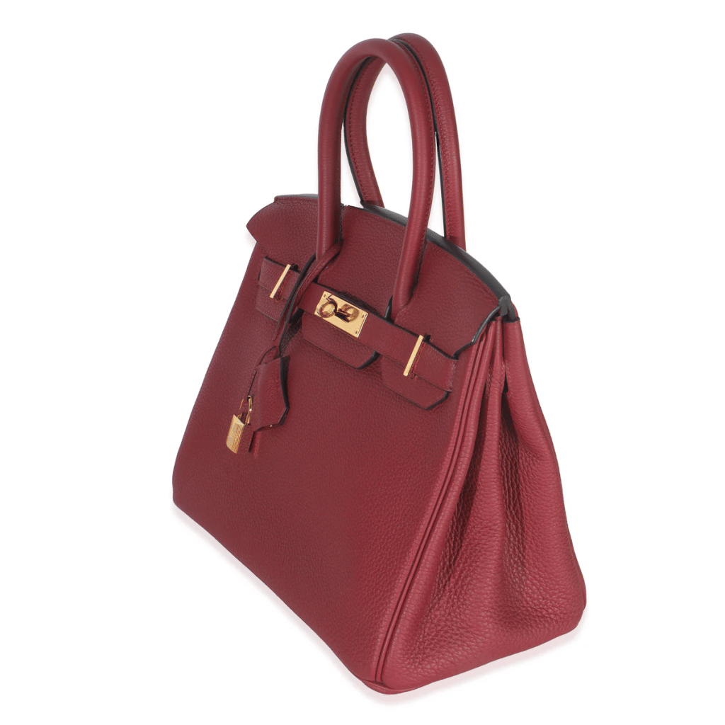 Rouge Grenat Togo Birkin 30 Gold Hardware, 2017