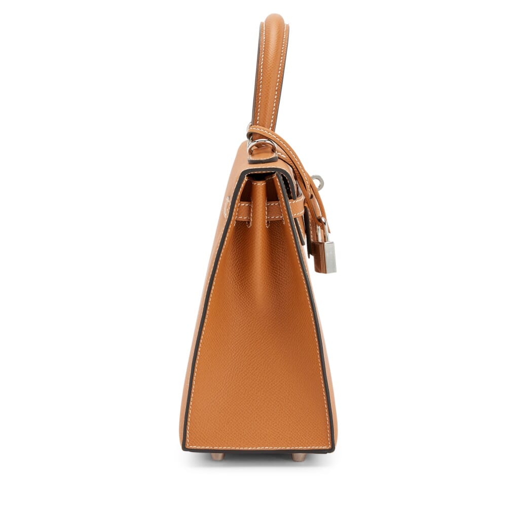 Gold Epsom Sellier Kelly 25 Palladium Hardware, 2025