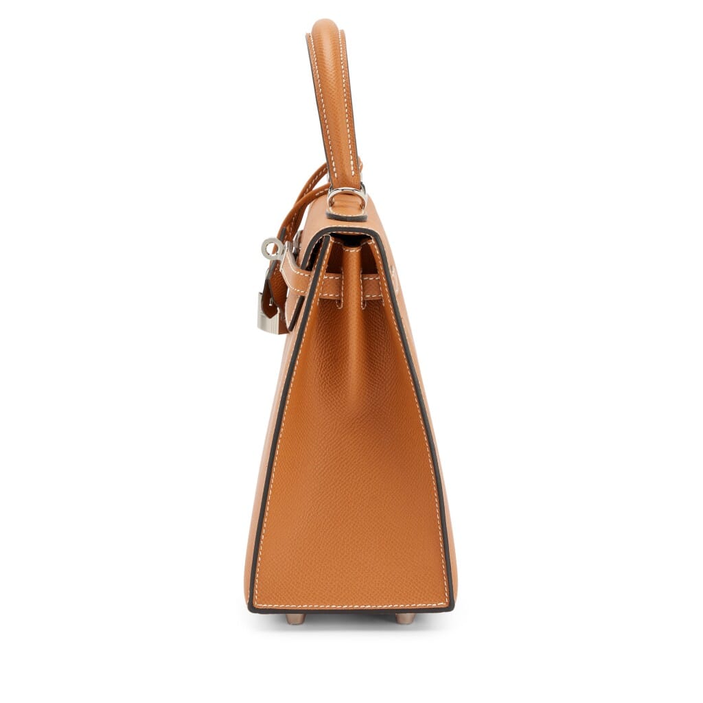 Gold Epsom Sellier Kelly 25 Palladium Hardware, 2025