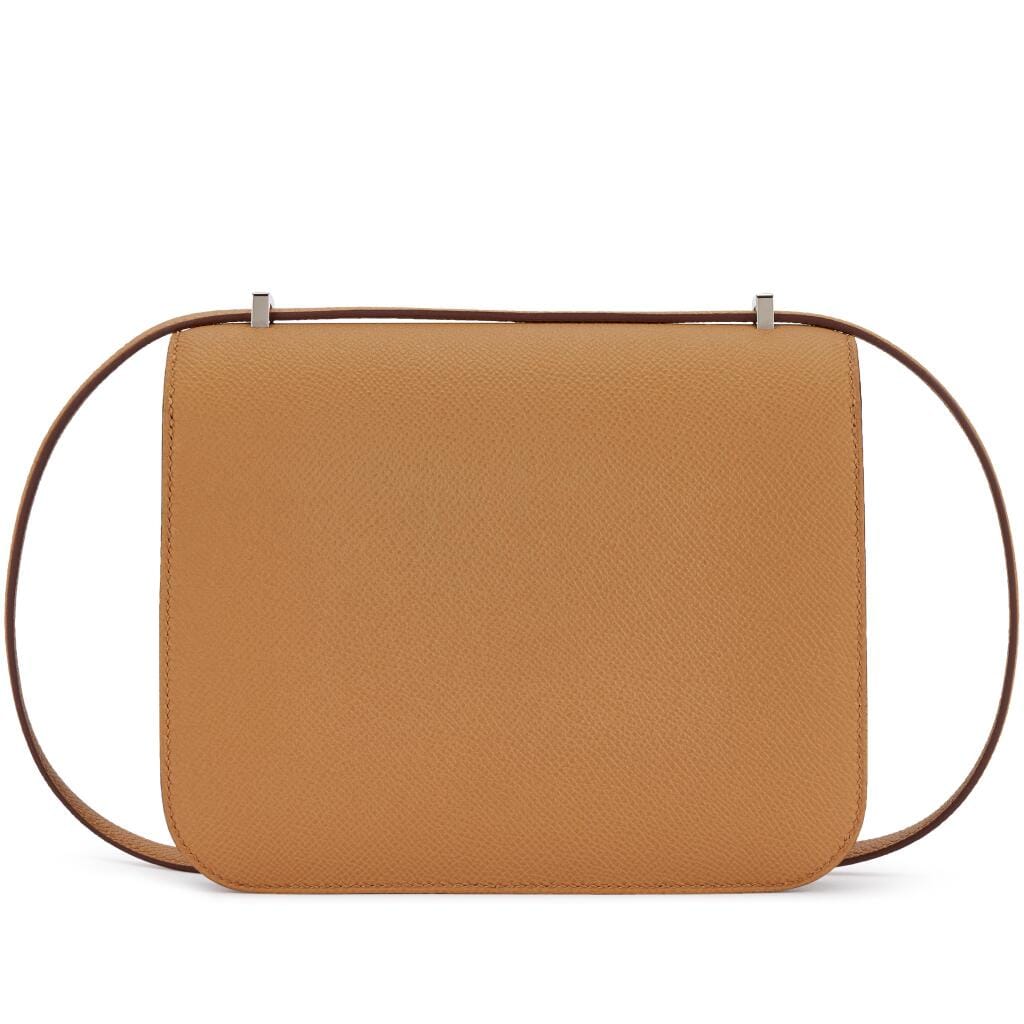 Sesame Epsom Mini Constance 18 Jaune Citron Enameled Palladium Hardware, 2020