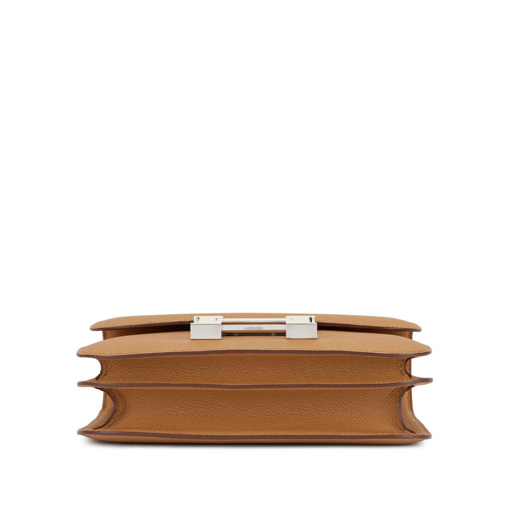 Sesame Epsom Mini Constance 18 Jaune Citron Enameled Palladium Hardware, 2020
