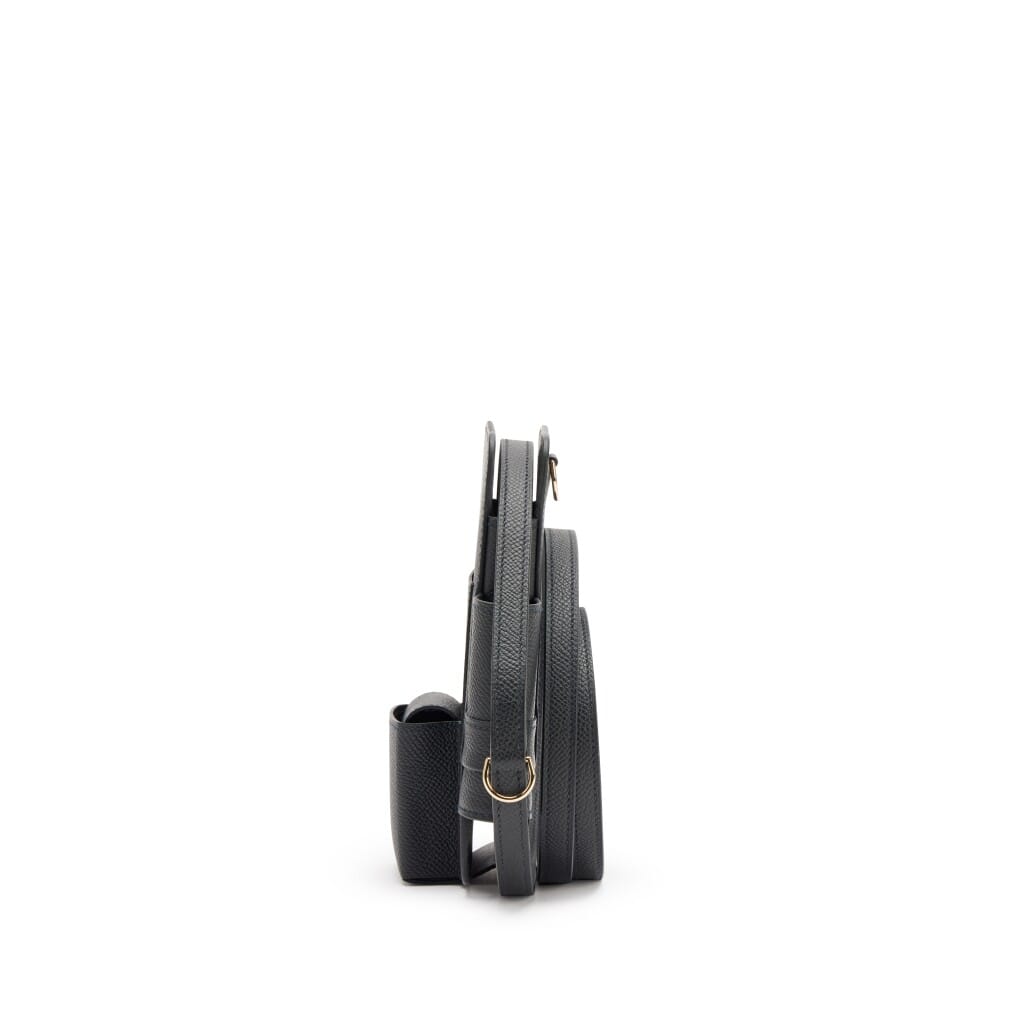 Black Epsom Hermèsway Phone Case Gold Hardware, 2024