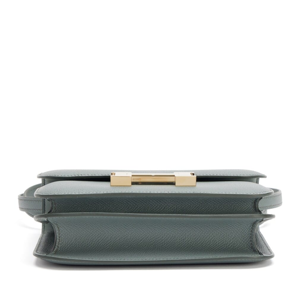 Vert Amande Epsom Mini Constance 18 Permabrass Hardware, 2025