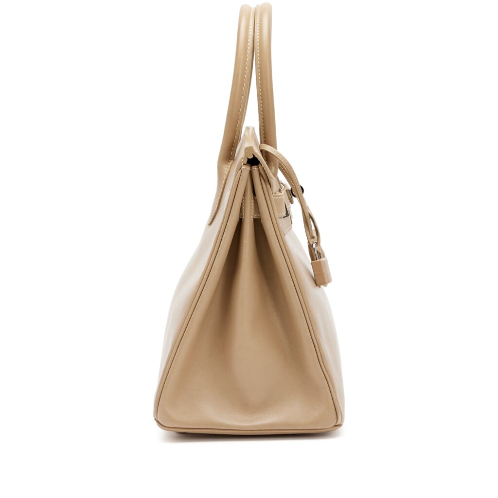 Argile Box Calf Birkin 30 Palladium Hardware, 2003