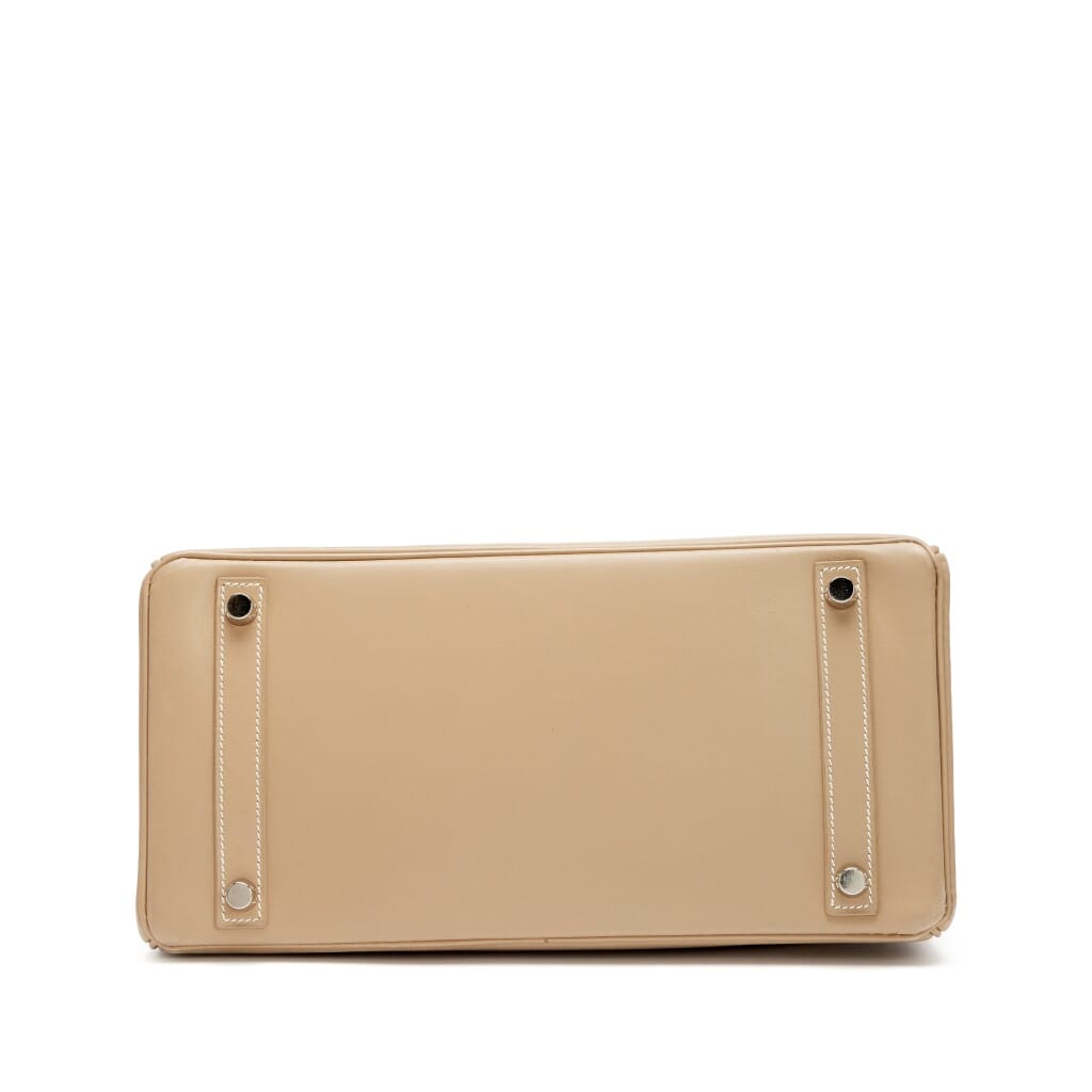 Argile Box Calf Birkin 30 Palladium Hardware, 2003
