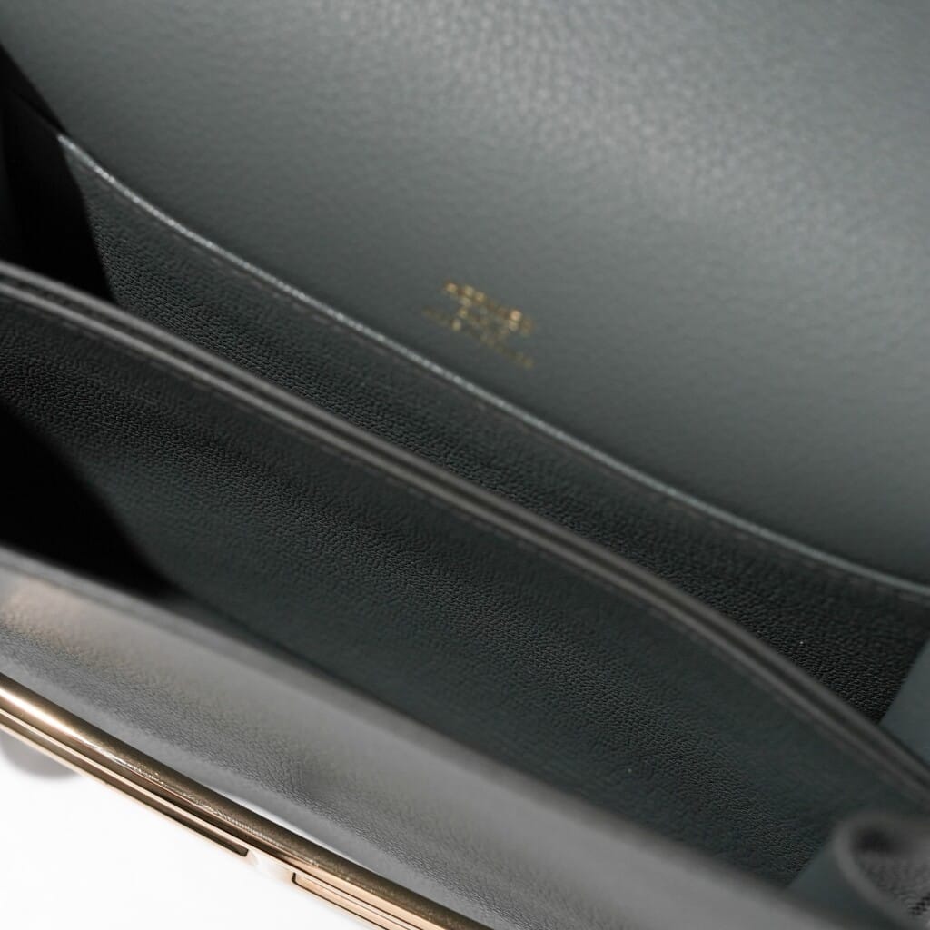 Vert Amande Evercolor Mini Roulis 18 Permabrass Hardware, 2022