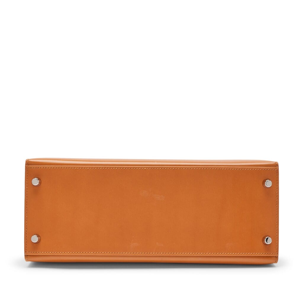 Caramel Box Calf Sellier Kelly 28 Palladium Hardware, 2014