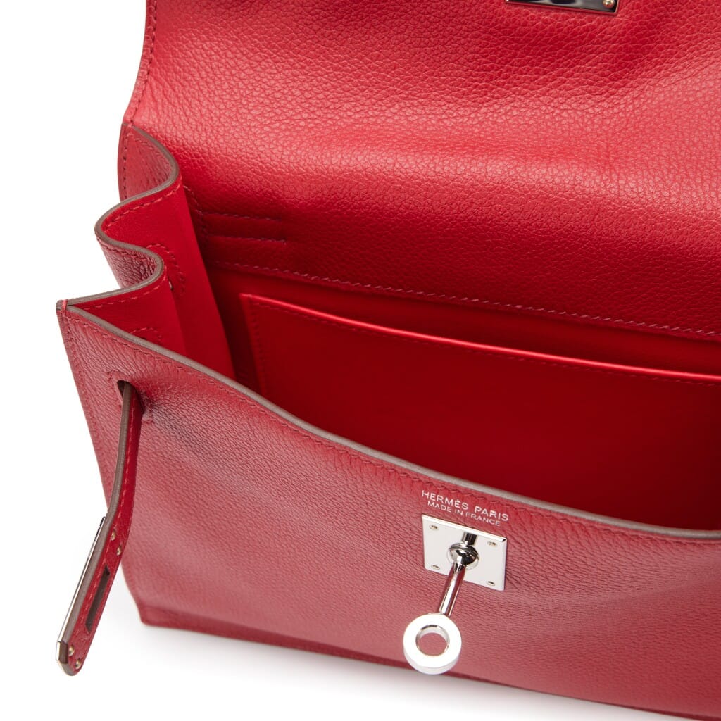 Rouge Casaque Evercolor Kelly Danse II Palladium Hardware, 2024