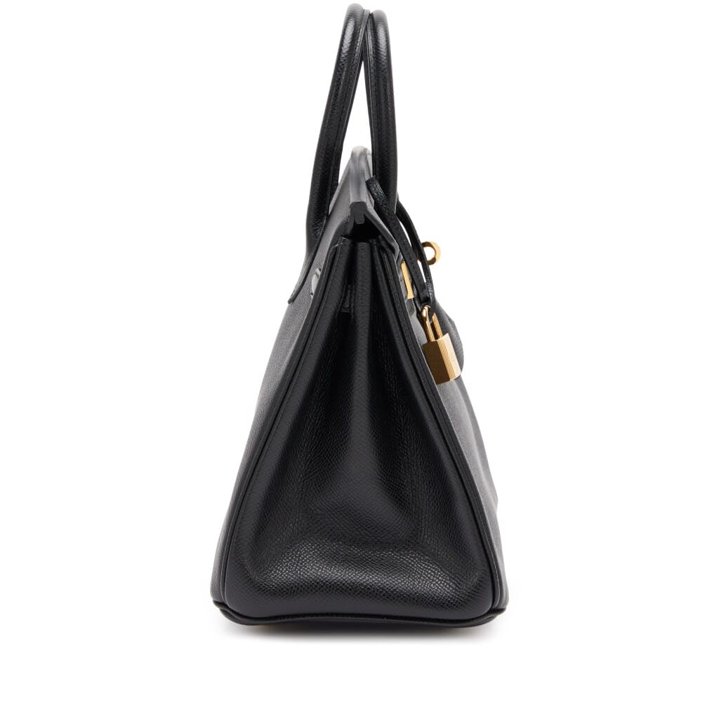Black Epsom Birkin 25 Gold Hardware, 2007