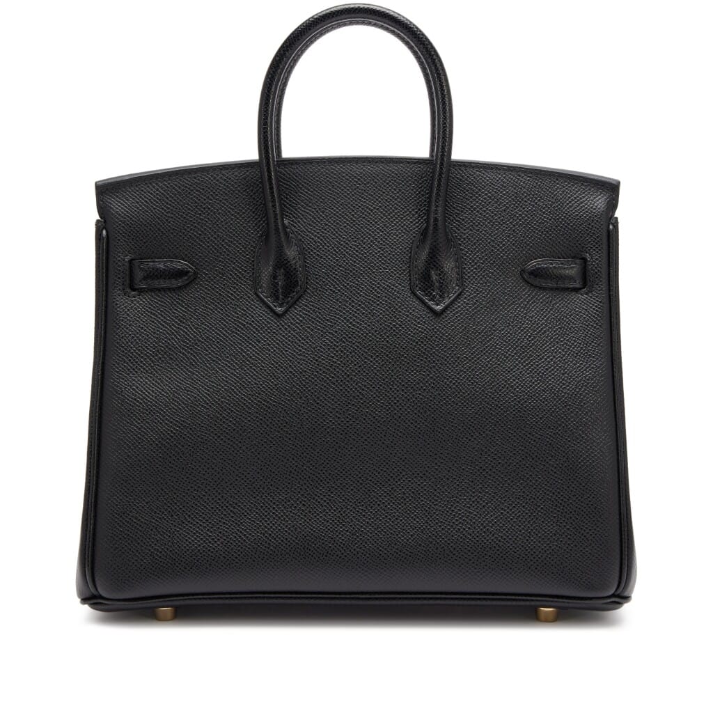 Black Epsom Birkin 25 Gold Hardware, 2007