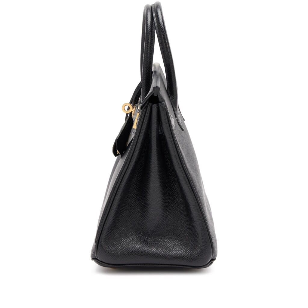 Black Epsom Birkin 25 Gold Hardware, 2007