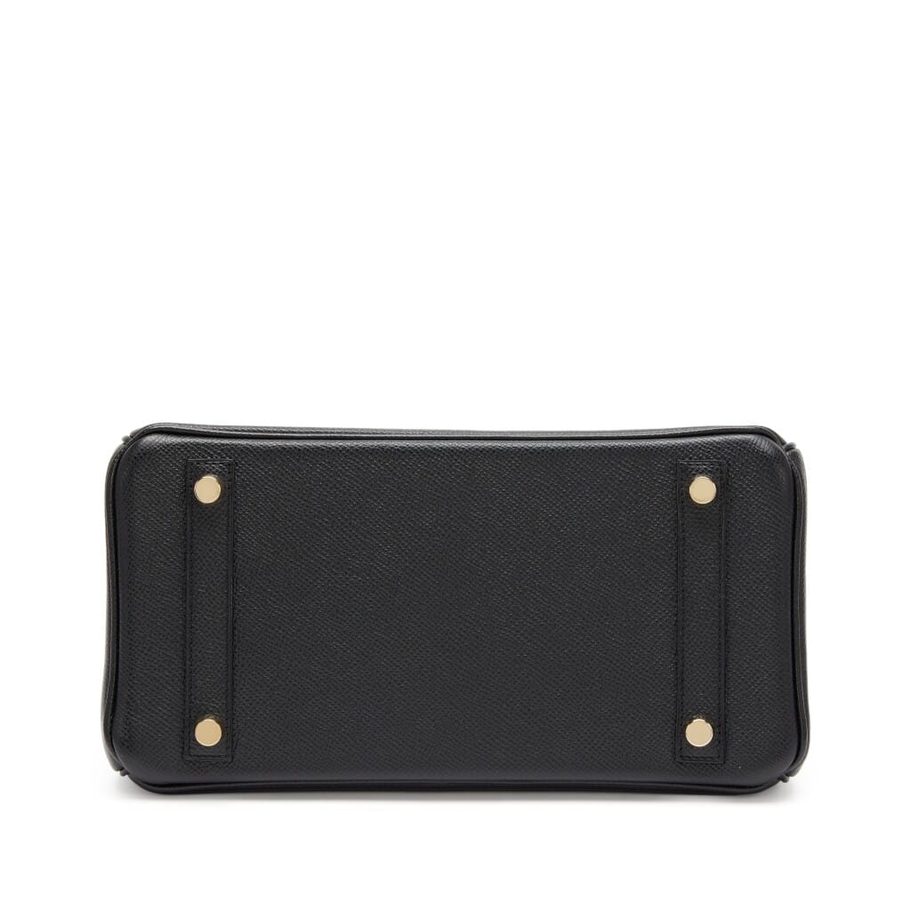 Black Epsom Birkin 25 Gold Hardware, 2007