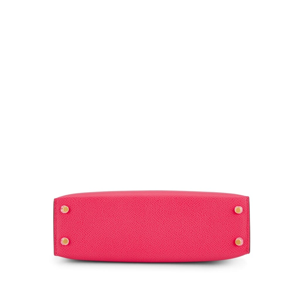 Rose Extreme Epsom Mini Kelly II 20 Gold Hardware, 2019