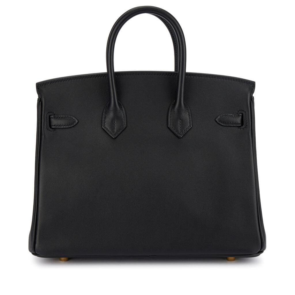 Black Swift Birkin 25 Gold Hardware, 2021