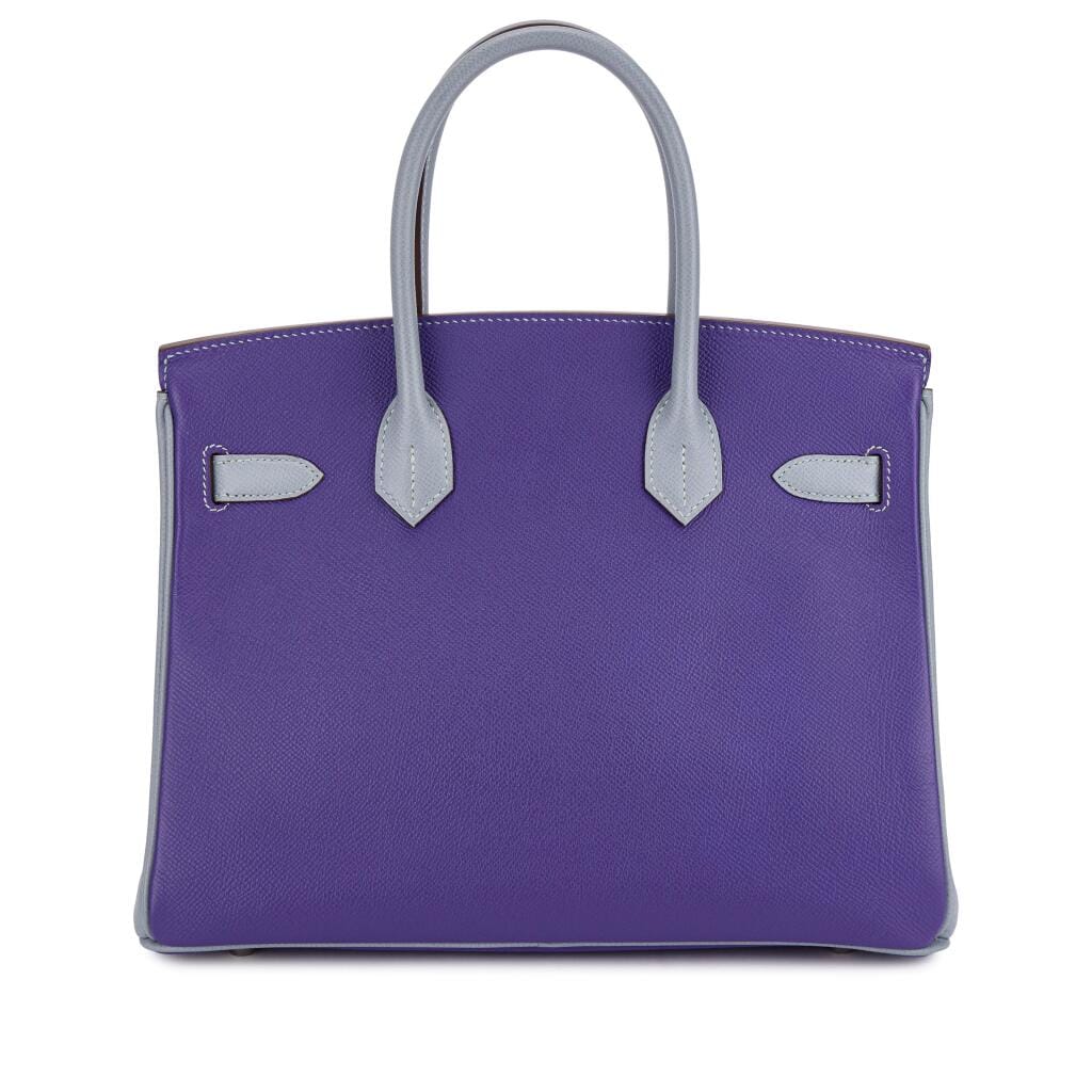 Iris and Gris Mouette Epsom HSS Birkin 30 Brushed Palladium Hardware, 2018