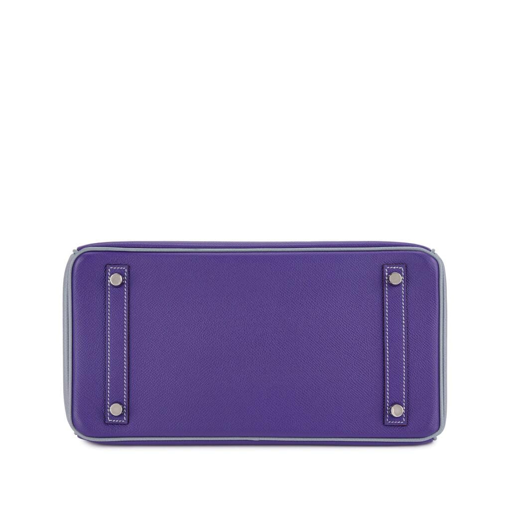 Iris and Gris Mouette Epsom HSS Birkin 30 Brushed Palladium Hardware, 2018