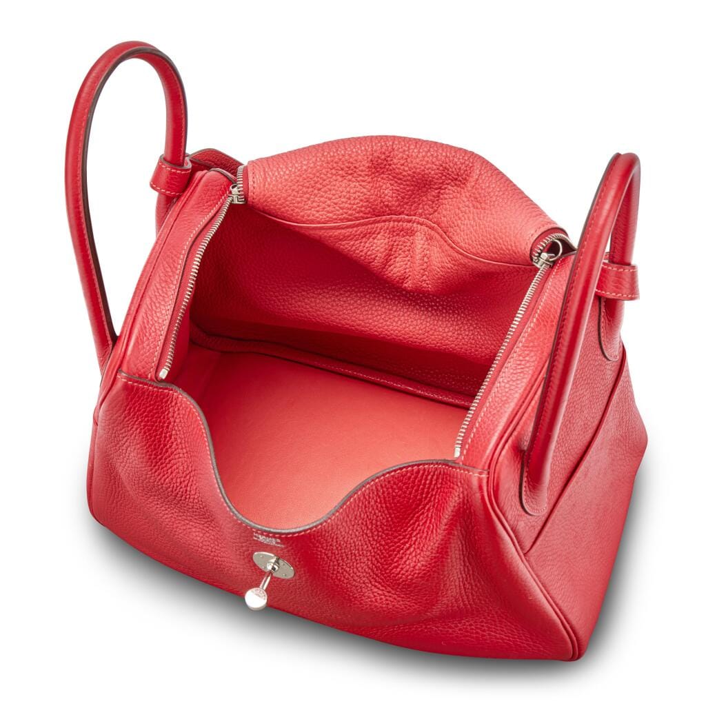 Rouge Casaque and Rose Jaipur Clemence Lindy 34 Palladium Hardware, 2012