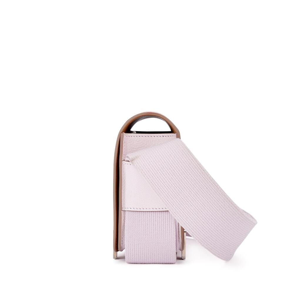 Mauve Pale Chèvre and Biscuit Verso Geta Palladium Hardware, 2023