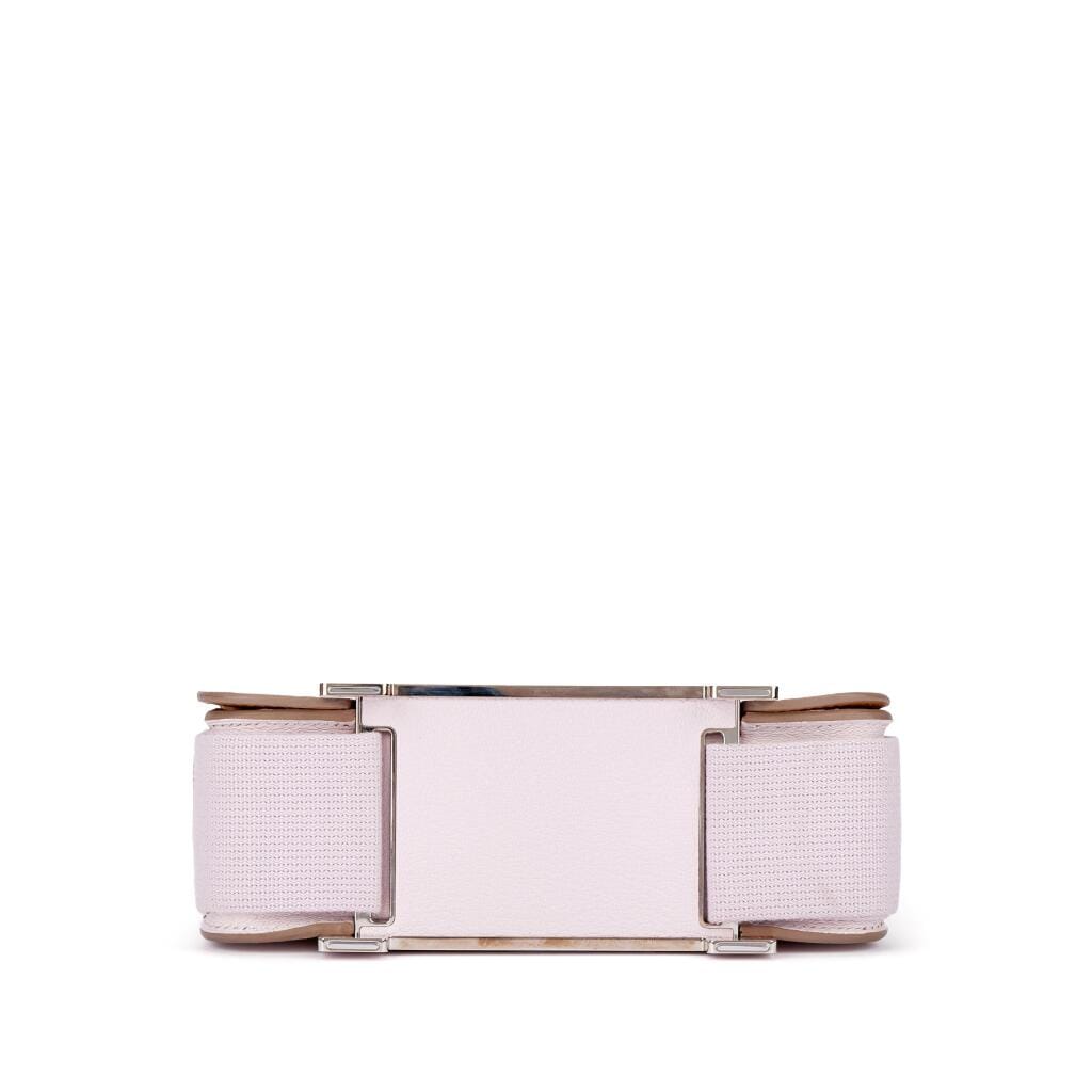 Mauve Pale Chèvre and Biscuit Verso Geta Palladium Hardware, 2023