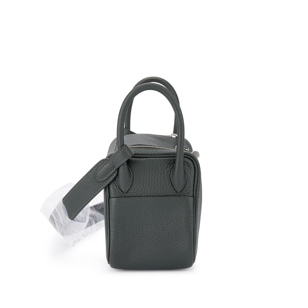 Vert Mangrove Clemence Mini Lindy II Palladium Hardware, 2025